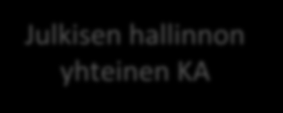 Julkisen hallinnon yhteinen KA Terveys- ja hyvinvointi kohdealueen KA Sosiaali- ja terveydenhuollon
