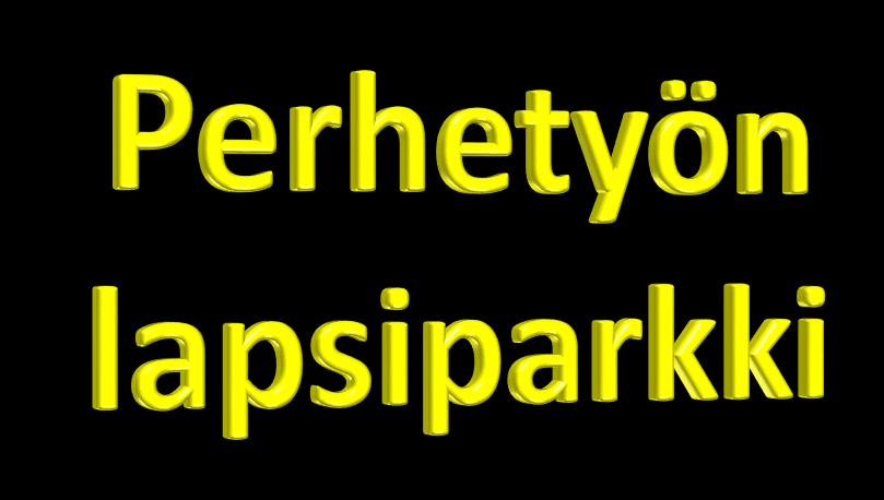 Pienikin apu arjessa voi helpottaa päivääsi! Lapsiparkkiin ovat tervetulleita 0-6 vuotiaat lapset. Lapsiparkissa hoitajina toimivat perhetyöntekijät.