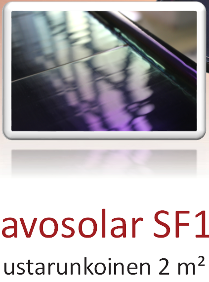 Liite 5 Sivu 1 Savosolar SF100-03-SH Mustarunkoinen 2 m² single harp keräin Neljällä liityntäputkella varustettu single harp keräin mahdollistaa joustavammat asennustavat ja pienemmät painehäviöt.