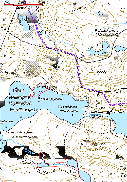 189 Kohdetyyppi: 5 Puolustusvarustukset Copyright: Metsähallitus 2008