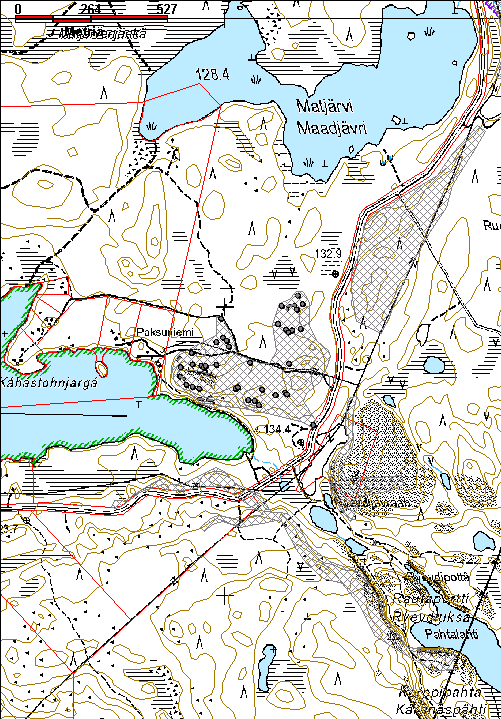 200 Kohdetyyppi: 5 Puolustusvarustukset Copyright: Metsähallitus 2008