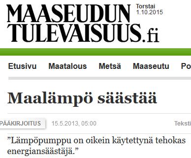Lämpöpumput