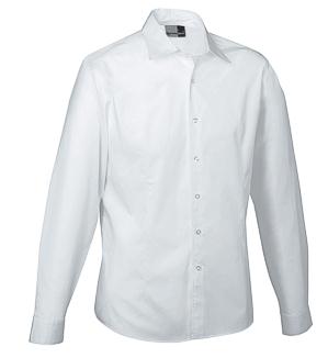 Paita Valkoinen, pitkät hihat, kääntökaulus. Paitaa käytetään takkipuvun ja solmion kanssa. Solmio Musta Solmiota käytetään takkipuvun kanssa.