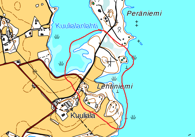Kuulialan asemakaava, kaavaselostus, liite 3: Päivitys luontoselvitykseen liito-oravien osalta 2016 Rakennuspaikka 509 on kallioinen ja sinne oli jätetty mäntyä.