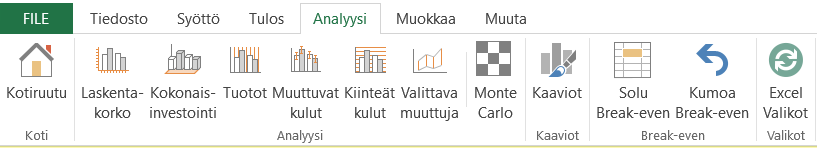 Monte Carlo -simulaatio Monte Carlo -simulaatiomenetelmää käyttämällä voit arvioida yhden tai useamman muuttujan riskiä.