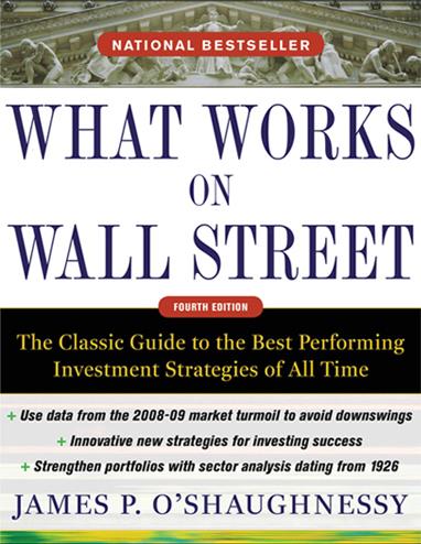 James O'Shaughnessy: What Works on Wall Street Tilastollista analyysiä vuosille 1926-2010 Analysoidut