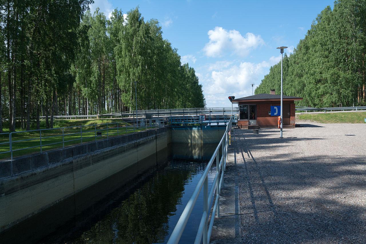 Kiesimäntaival v. 1927 Keiteleen ja Iisveden yhdistäminen kanavilla siirtyi 1910-luvulle, jolloin aloitettiin Neiturintaipaleen, Kiesimäntaipaleen ja Kerkonkosken sulkukanavien rakennustyöt.