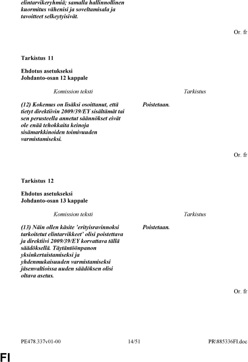 tehokkaita keinoja sisämarkkinoiden toimivuuden varmistamiseksi. Poistetaan.