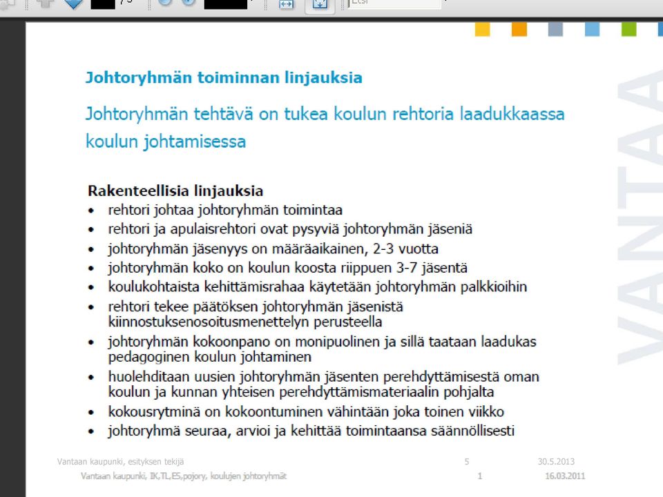 esityksen