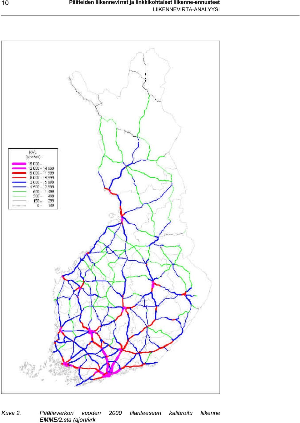 LIIKENNEVIRTA-ANALYYSI Kuva 2.