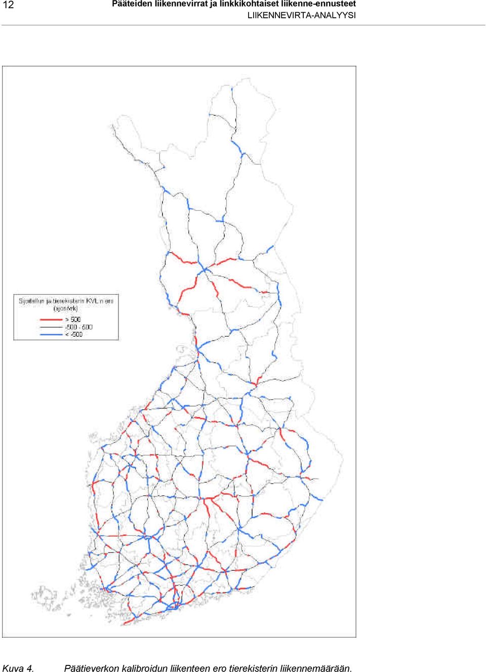 LIIKENNEVIRTA-ANALYYSI Kuva 4.