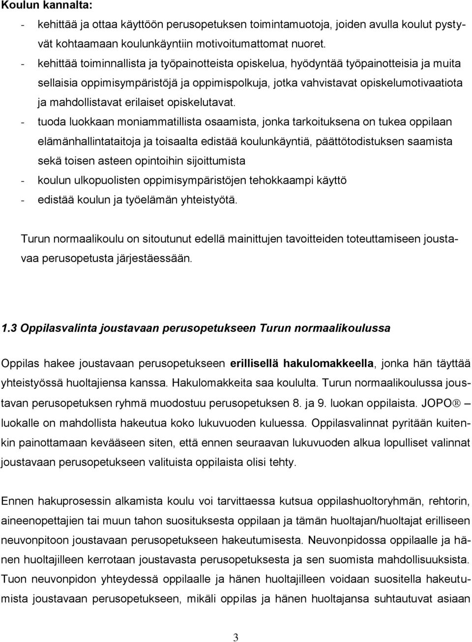 erilaiset opiskelutavat.