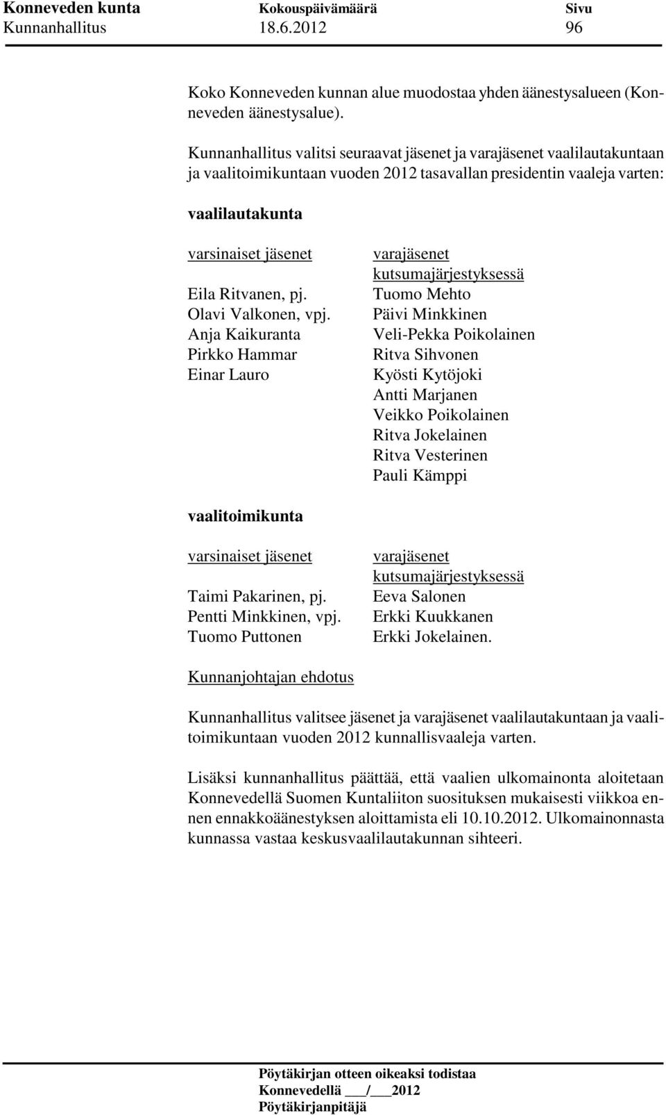 Olavi Valkonen, vpj.