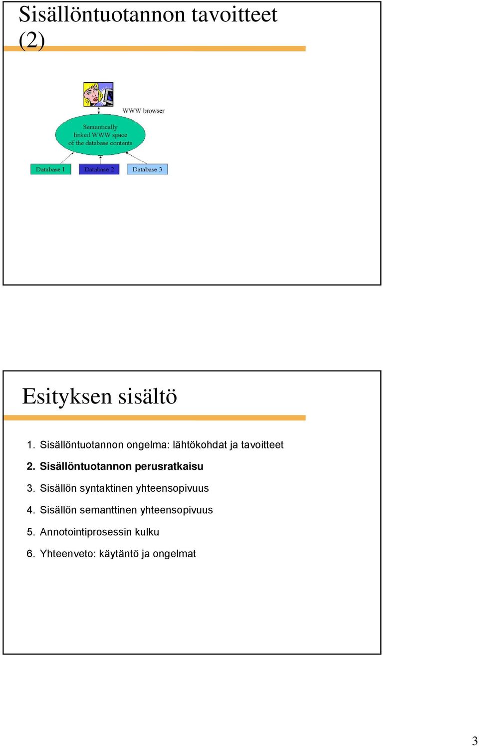 Sisällöntuotannon perusratkaisu 3.