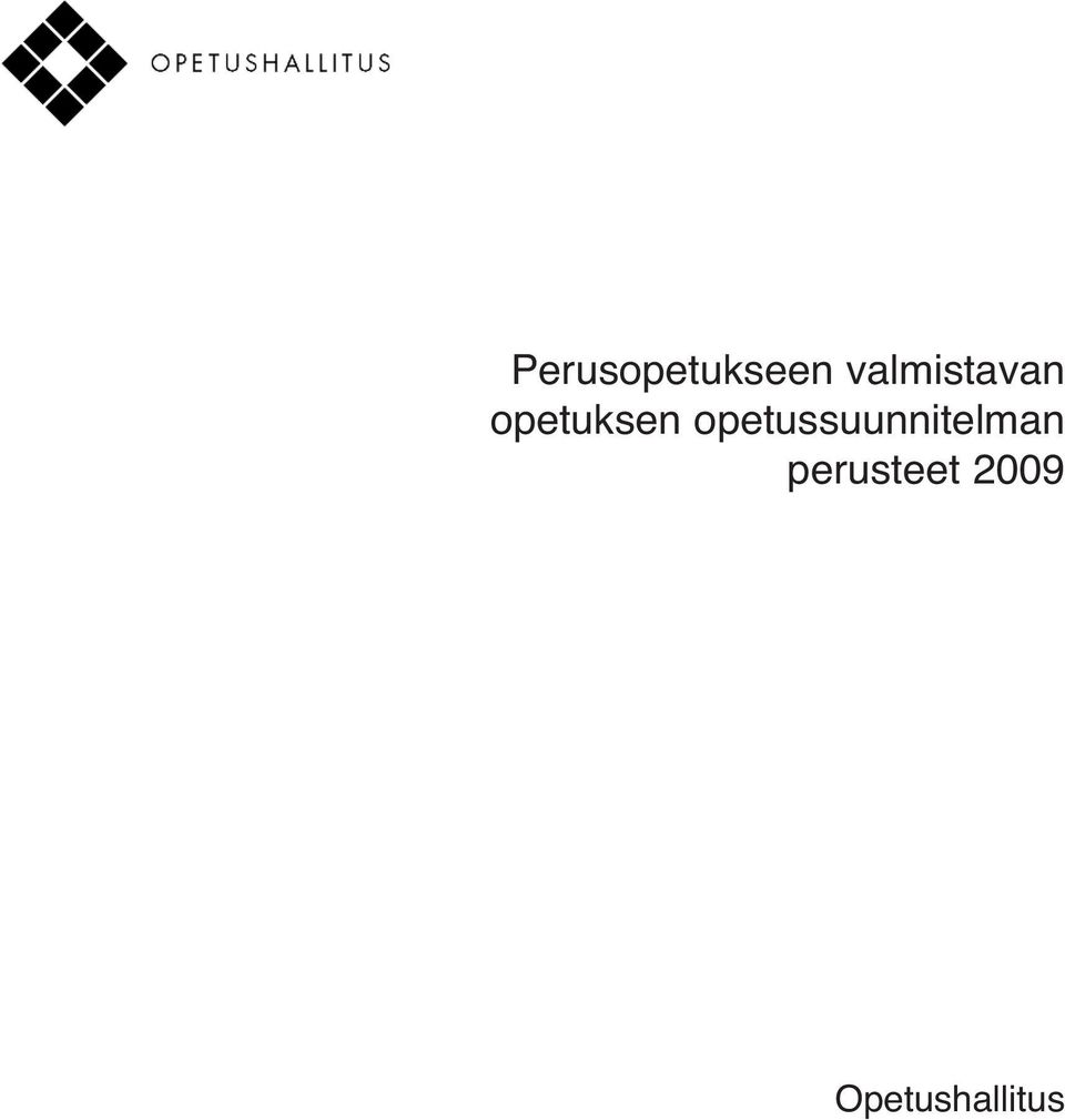 opetussuunnitelman