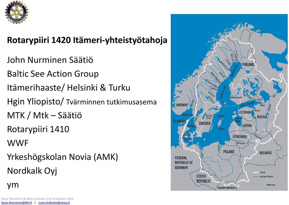 Turku Hgin Yliopisto/ Tvärminnen tutkimusasema MTK / Mtk