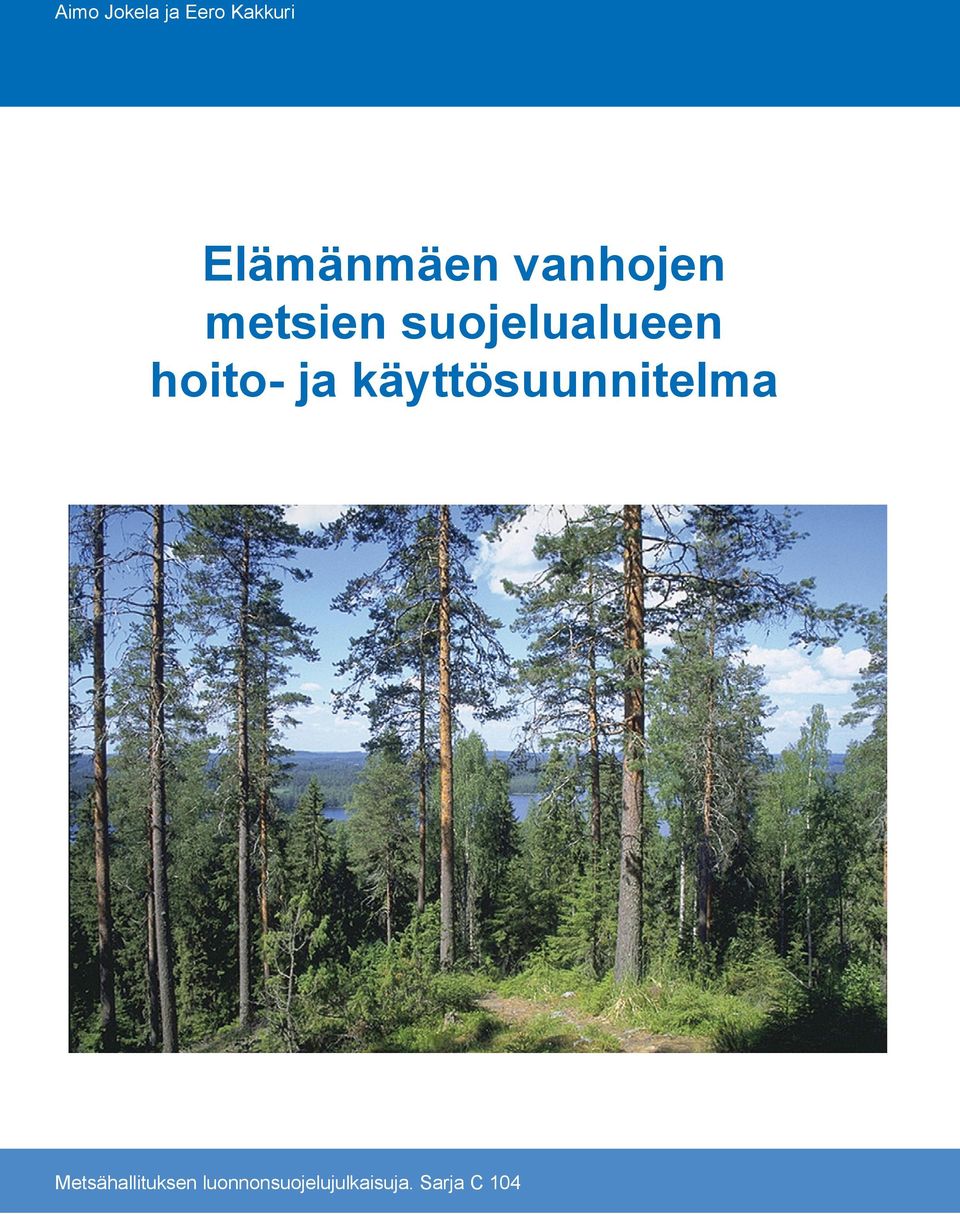 suojelualueen hoito- ja
