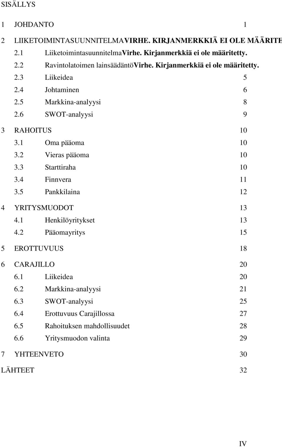 Liiketoimintasuunnitelma Erikoistuneelle Ravintola-alan Yritykselle ...