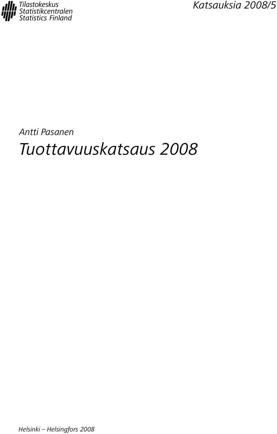 Tuottavuuskatsaus