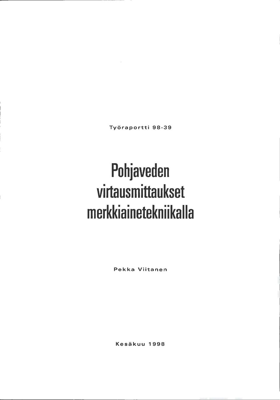 virtausmittaukset