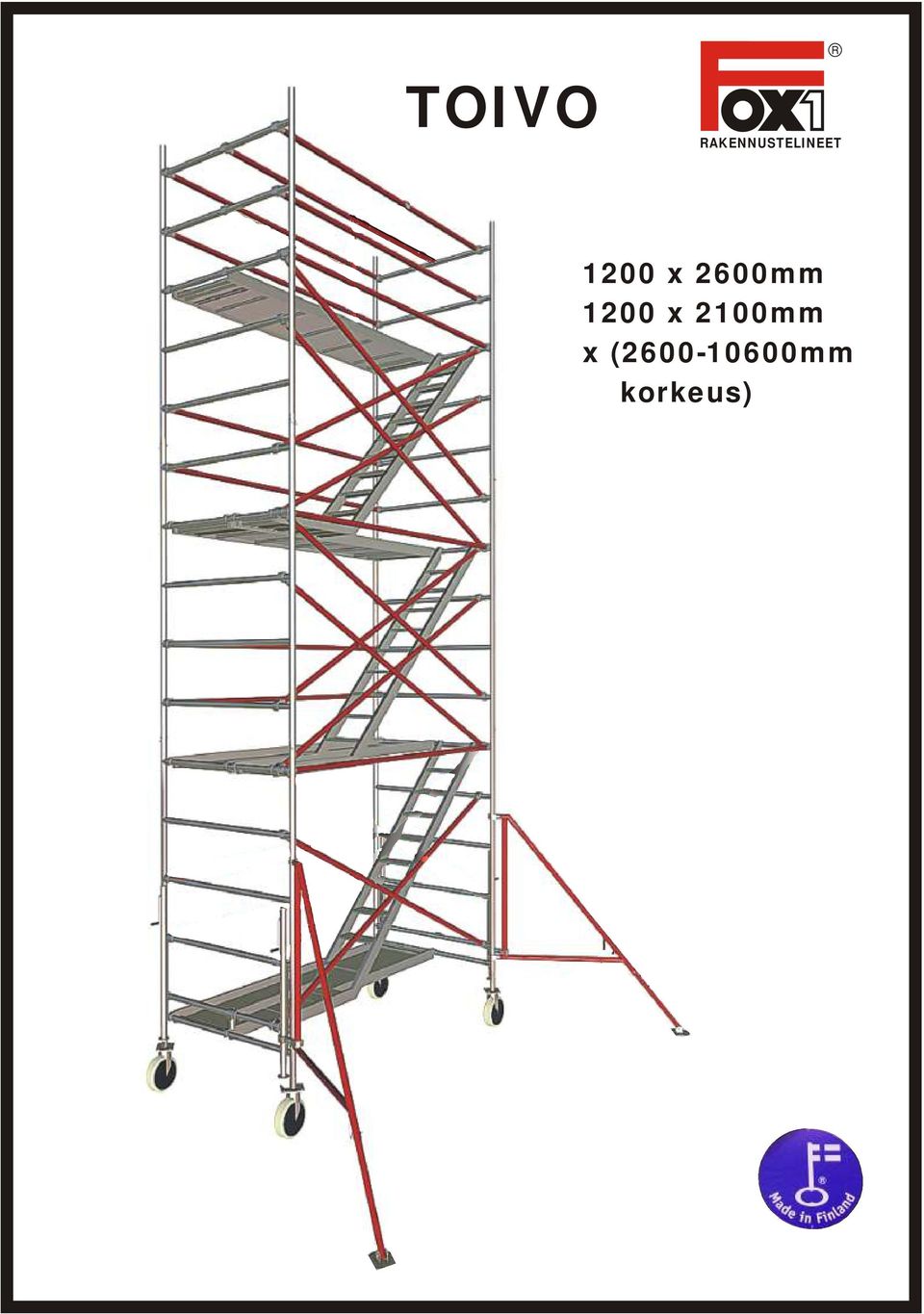 (2600-10600mm korkeus)