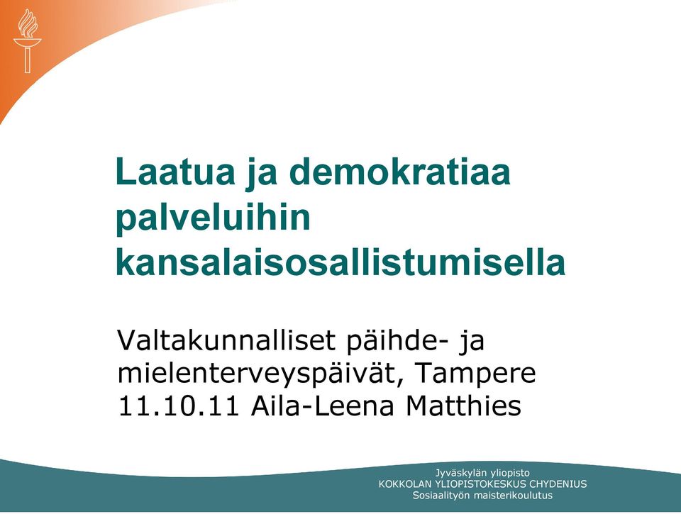 Valtakunnalliset päihde- ja