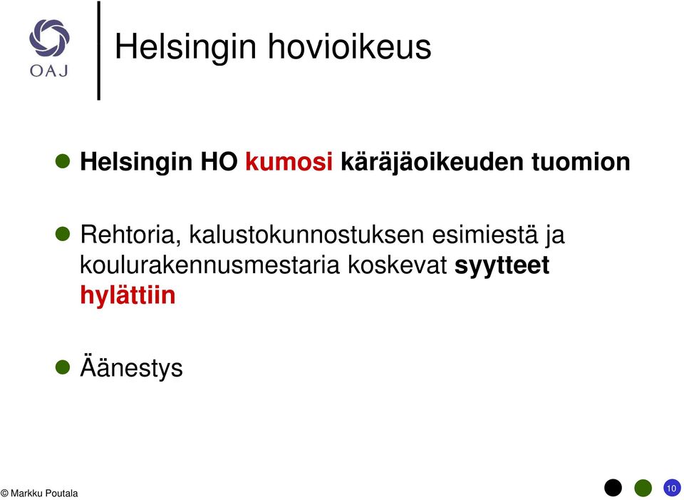 kalustokunnostuksen esimiestä ja