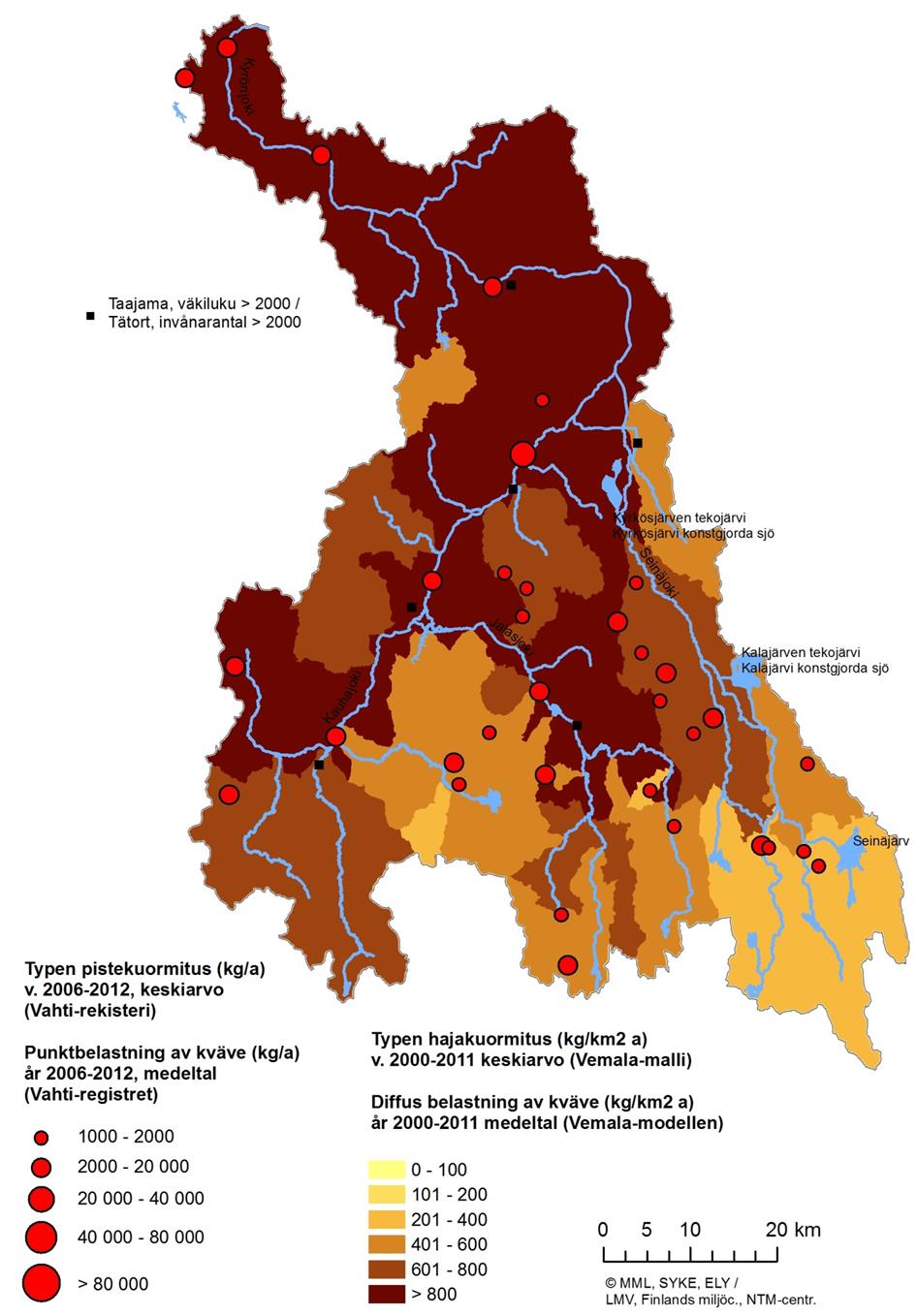 Kyrönjoen vesistöalueen vesienhoidon toimenpideohjelma 2016-2021 Kuva