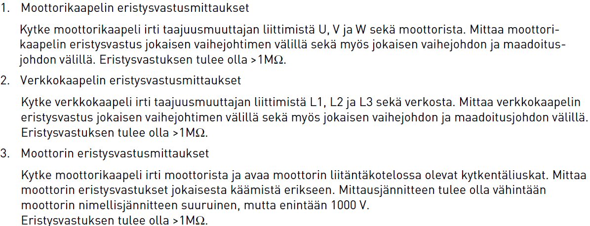 LIITE 10: 1 (1) Vacnin hjeet kaapelinnin ja mttrin