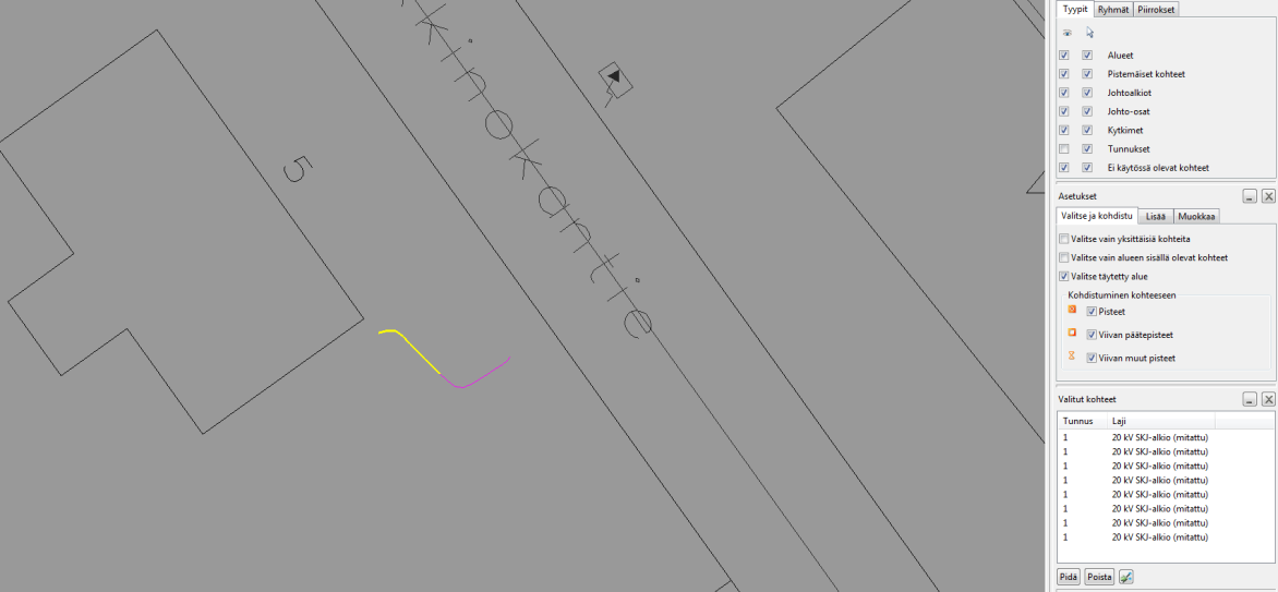 47 Mittausten jälkeen mittalaite yhdistetään tietokoneeseen USB-johdolla. GPS Pathfinderia hyväksikäyttäen mittaustiedosto luetaan tietokoneelle.