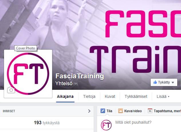 2014 Fascia Training & Facebook Kiia Rönkkö &
