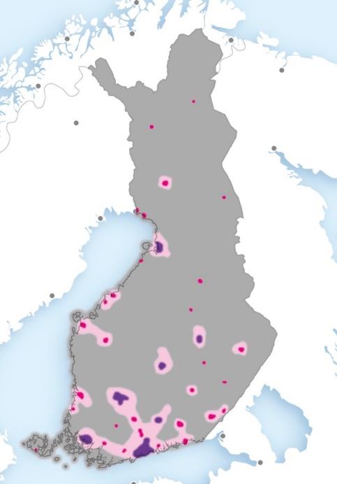 Niukka Keskitytty nykyisen liikenneinfrastruktuurin pitoon. Resurssit on hyödynnetty tehokkaasti, ja uusiomateriaalit kiertävät.