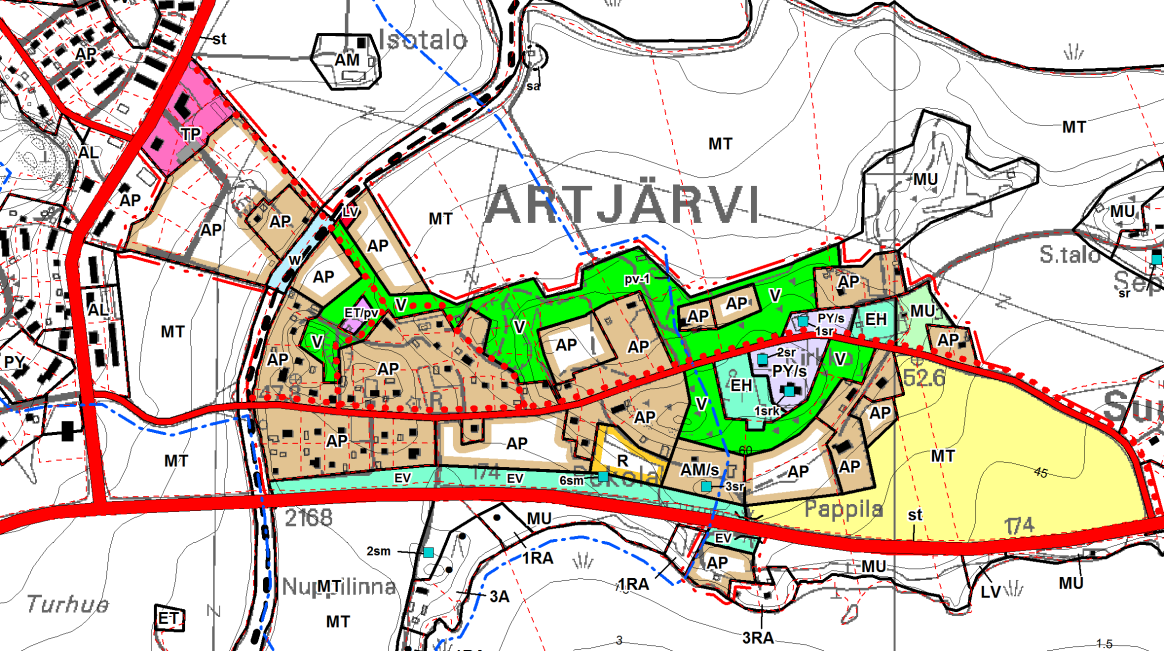 ARTJÄRVI JÄRVIALUEEN OSAYLEISKAAVAN MUUTOS KAAVASELOSTUKSEN YHTEENVETO Luonnos 22.10.2010. Vireille tulo: Yleiskaavan muutos sisältyy kunnan kaavoituskatsaukseen 2009.