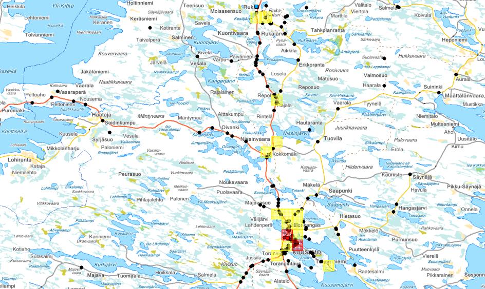 tieliikenteessä Uudet riskiaineistot on tuotettu tutkimustyössä, josta on julkaisu nimellä Onnettomuusvahingot pelastustoimen riskianalyysityössä (Helsingin kaupungin pelastuslaitos, 2014).