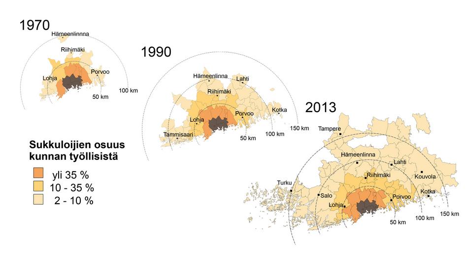 Helsingin vaikutusalue laajenee Matkustajapotentiaaliselvitys 2015 Nykyisellä väestöpohjalla 700 800 matkustajaa/vuorokaudessa Vuonna 2030 n.