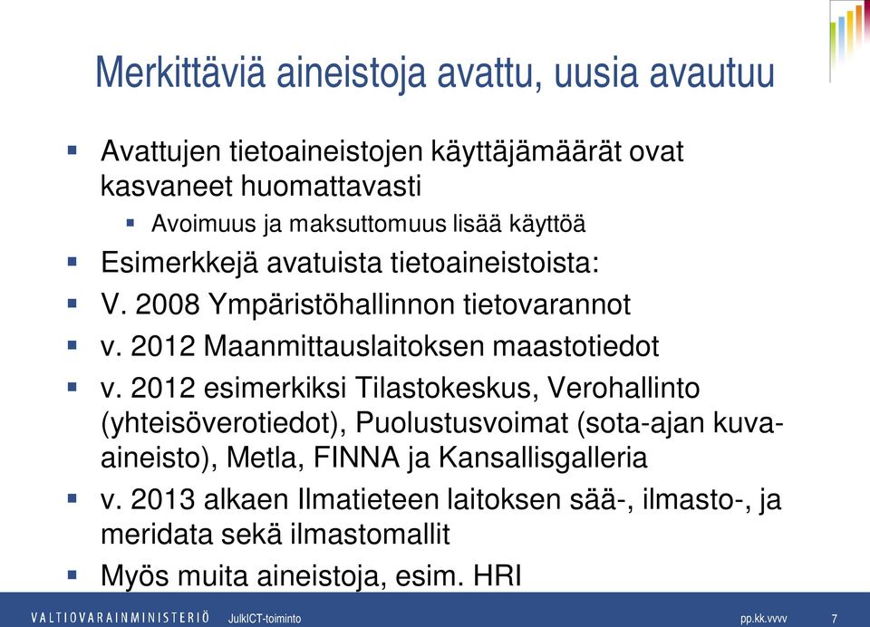 2012 Maanmittauslaitoksen maastotiedot v.