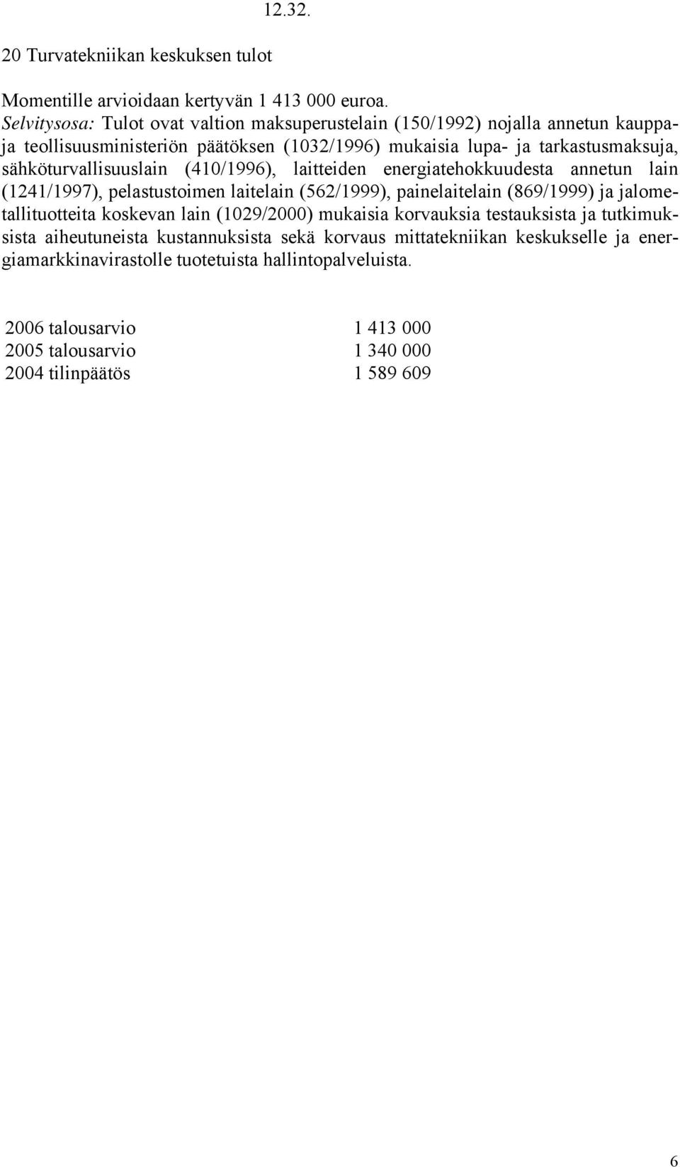 sähköturvallisuuslain (410/1996), laitteiden energiatehokkuudesta annetun lain (1241/1997), pelastustoimen laitelain (562/1999), painelaitelain (869/1999) ja jalometallituotteita