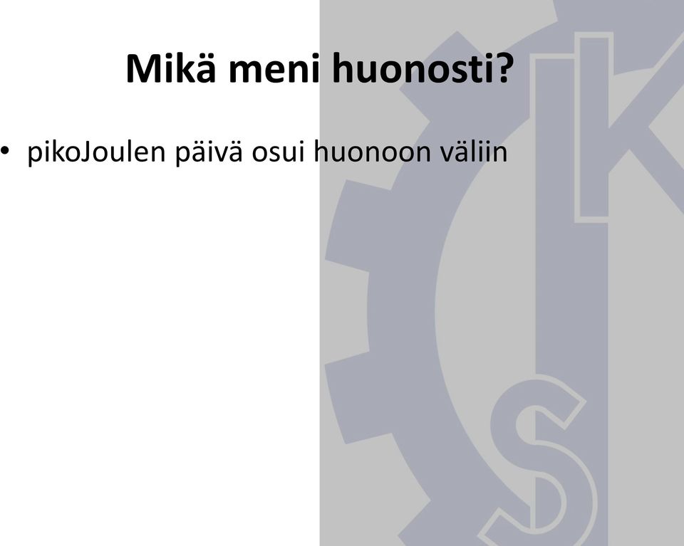 pikojoulen