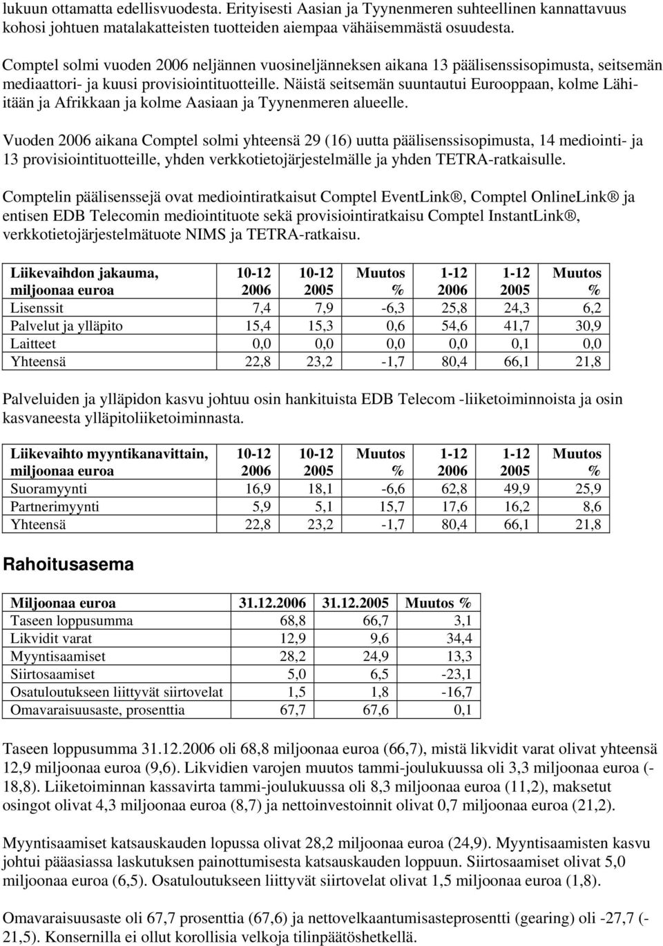 Näistä seitsemän suuntautui Eurooppaan, kolme Lähiitään ja Afrikkaan ja kolme Aasiaan ja Tyynenmeren alueelle.