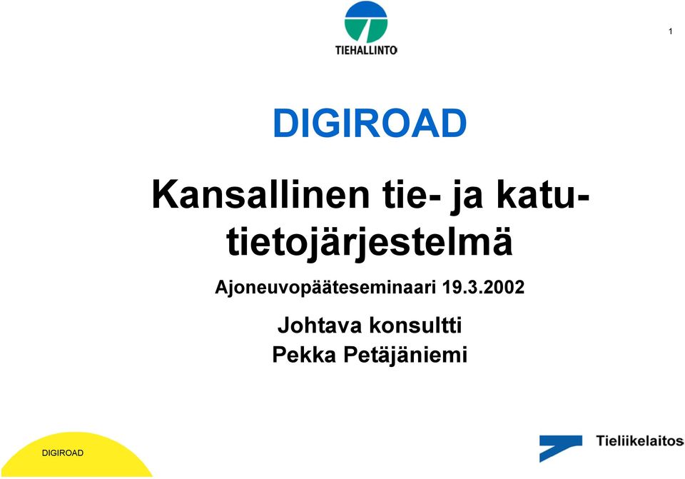 Ajoneuvopääteseminaari 19.3.