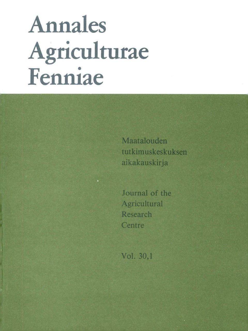 aikakauskirja Journal of the