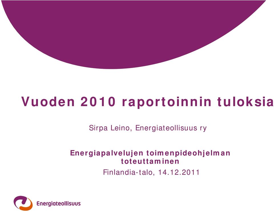 Energiapalvelujen