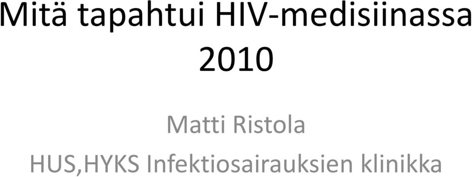 Matti Ristola