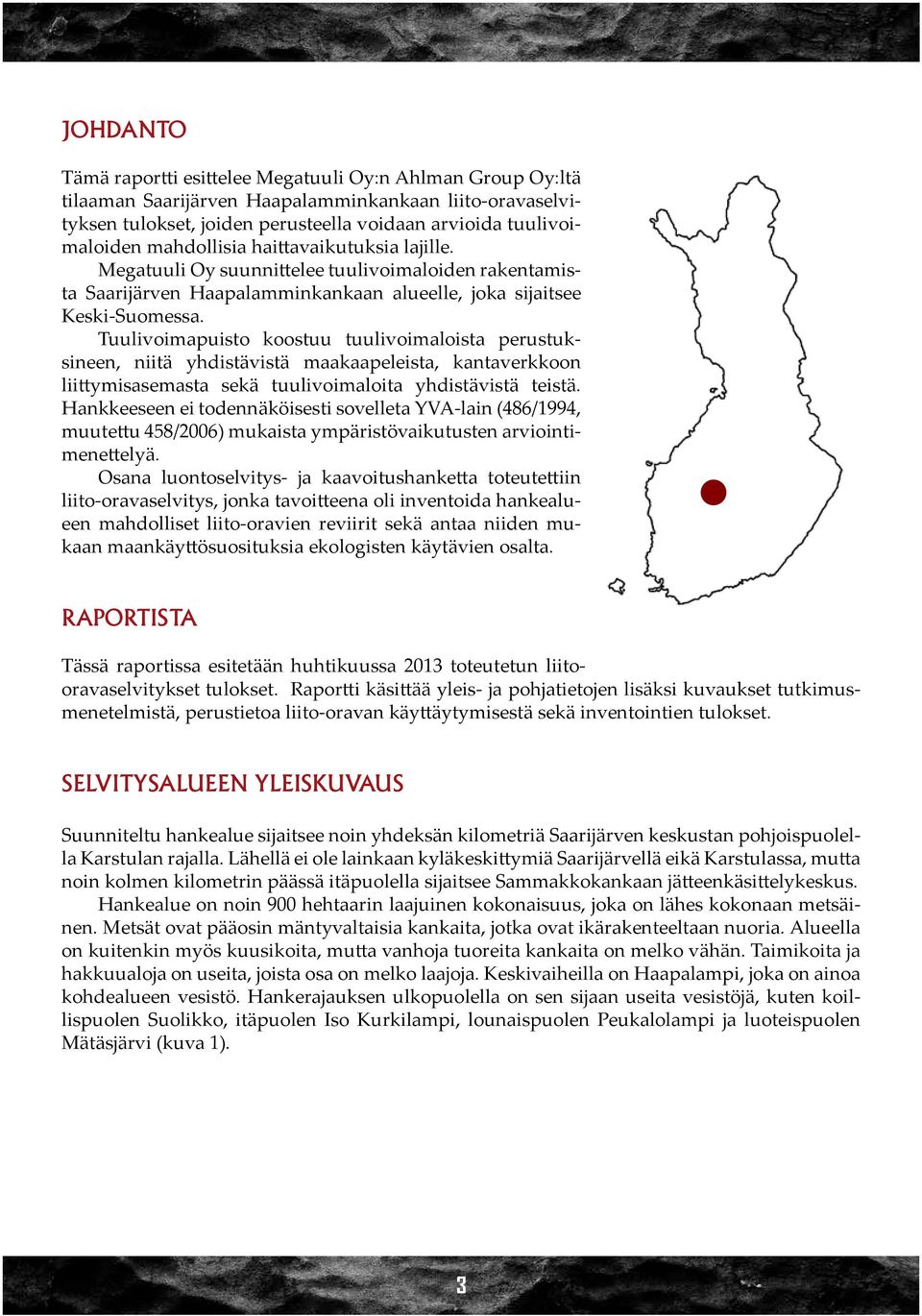 Tuulivoimapuisto koostuu tuulivoimaloista perustuksineen, niitä yhdistävistä maakaapeleista, kantaverkkoon liittymisasemasta sekä tuulivoimaloita yhdistävistä teistä.