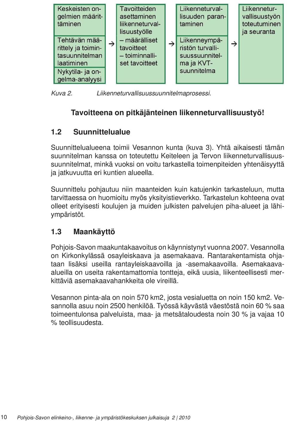 alueella. Suunnittelu pohjautuu niin maanteiden kuin katujenkin tarkasteluun, mutta tarvittaessa on huomioitu myös yksityistieverkko.