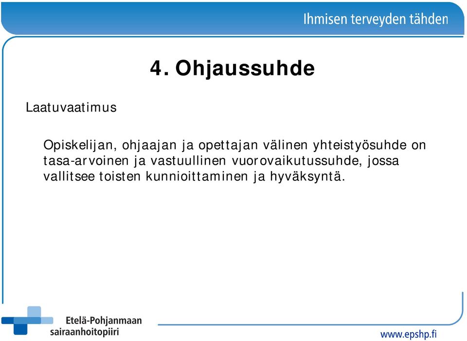 tasa-arvoinen ja vastuullinen