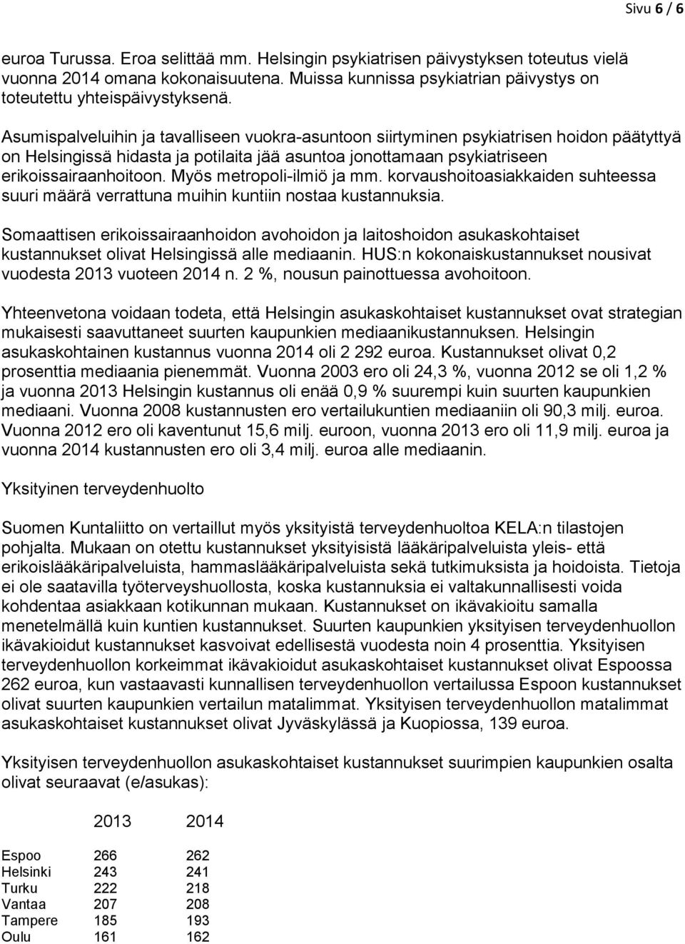 Asumispalveluihin ja tavalliseen vuokra-asuntoon siirtyminen psykiatrisen hoidon päätyttyä on Helsingissä hidasta ja potilaita jää asuntoa jonottamaan psykiatriseen erikoissairaanhoitoon.