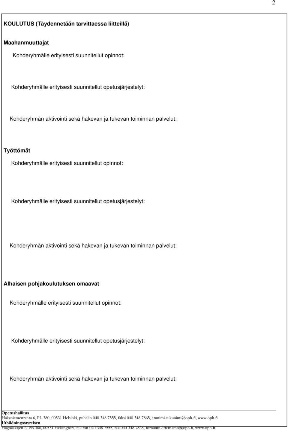 Maahanmuuttajat Työttömät