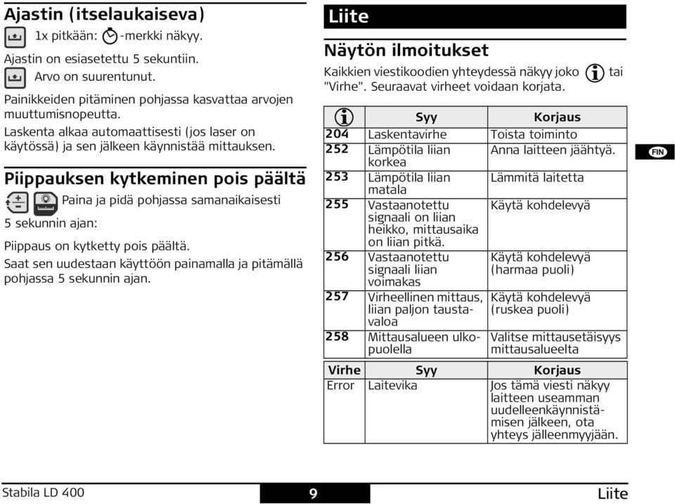 iippauksen kytkeminen pois päältä aina ja pidä pohjassa samanaikaisesti 5 sekunnin ajan: iippaus on kytketty pois päältä. aat sen uudestaan käyttöön painamalla ja pitämällä pohjassa 5 sekunnin ajan.