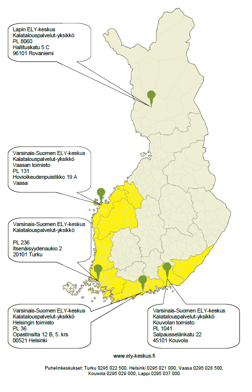 VARELYn toiminta-alue kattaa valtaosan Suomen